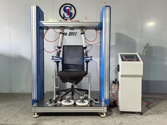 BIFMA X5.1 Máquina de prueba de brazos y piernas de silla Máquina de prueba estática Máquina de prueba de fatiga