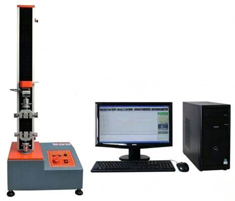 Buen precio Máquina de ensayo de tracción universal de una sola columna de control de PC En línea