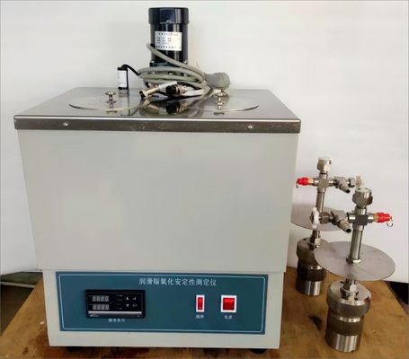 Buen precio Máquina de ensayo de estabilidad de la oxidación de grasa con depósito de baño de acero inoxidable y panel de control de temperatura digital conforme con SH/T0325 En línea