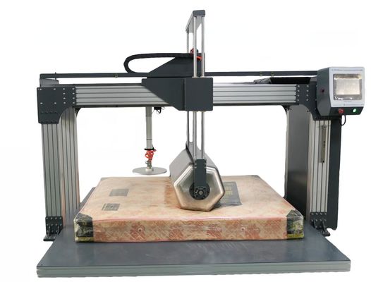 Buen precio EN 1957 Máquina de ensayo de colchones PLC con servomotor de pantalla táctil integrado en línea