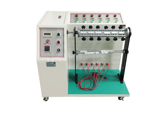 Ángulo de plegado de la máquina de la prueba de flexión del alambre de la UL 87 AC220V 60Hz 10 - 180° ajustable